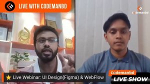 ⭐️ Live Webinar: UI Design(Figma) & WebFlow