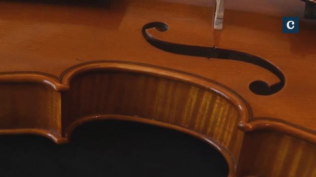 Contemporary violin by Mirecourt violin maker Jean-Jacques Pages