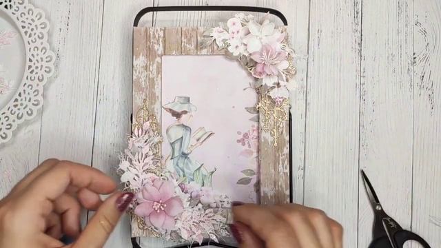 Мастер Класс. Оформление рамки для фото смотреть онлайн