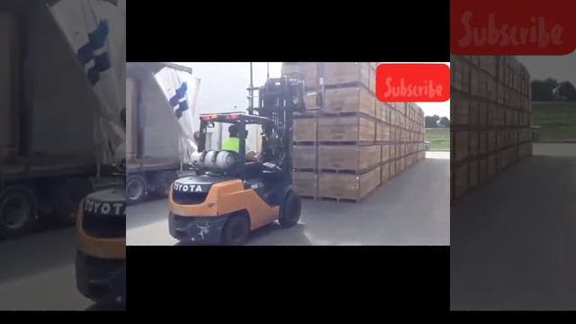 Работа в Польше на погрузчике, скорость смотреть онлайн