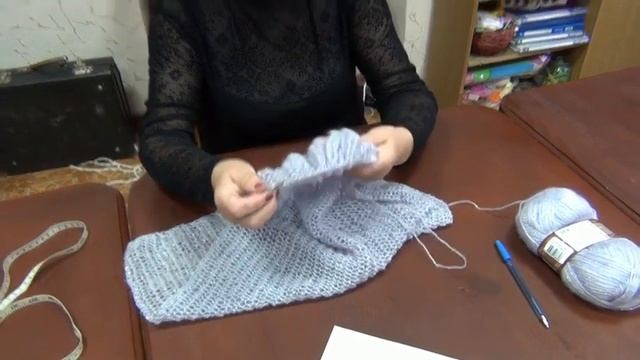 Занятие на тему: «Узор для шарфа, палантина, снуда» смотреть онлайн