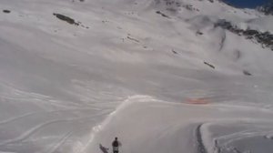 Skiing La Rosiere - BoarderCross