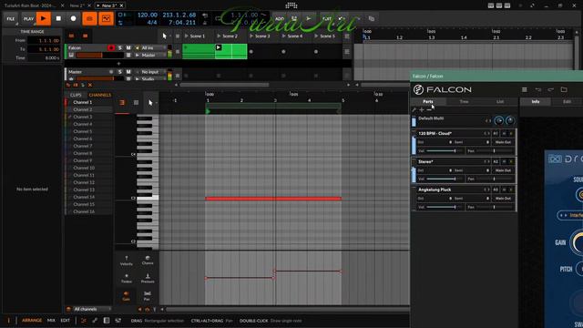 Фишки Bitwig Studio. Стрим 01.02.2024  Note Channels - MIDI Out - @bitwig