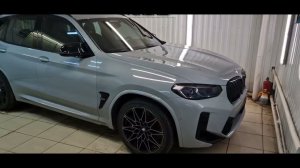 BMW X3 - затонировали все стекла плёнкой Ultra Vision Supreme 30% затемнения.