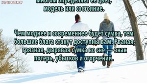 К чему снится Сумка сонник, толкование сна