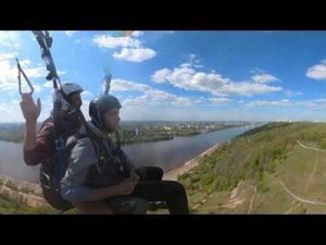 Полет на параплане с командой Траектория полёта в парке Швейцария, Нижний новгород, 16.05.24 360.02