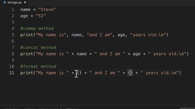 Python Strings and Formatting Methods – смотреть онлайн видео от ... image.