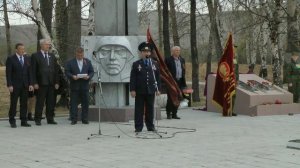 Открытие мемориала в Парке Победы