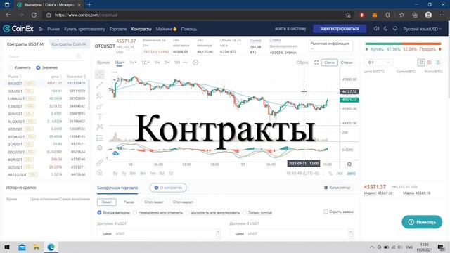 CoinEx-обзор опыт использования!