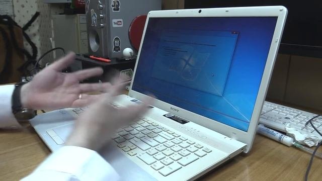 Обслуживание, небольшая прокачка и тест ноутбука: Sony Vaio PCG-91211V. Выпуск 182.