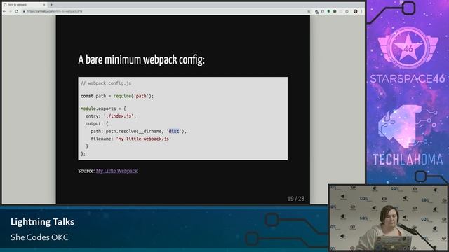 webpack - Carmen Bourlon: She Codes OKC