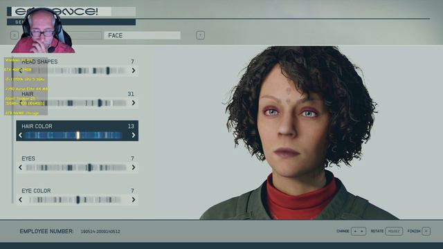 Starfield - Enhance Change Look of Character Mars