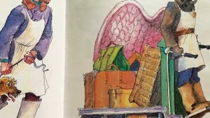 Стихи Маршака для детей. БАГАЖ. Про маленькую собачонку. Читаем вслух детские сказки, аудиосказки