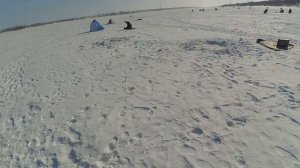 Р.Томь  г.Юрга  ловля плотвы!(4)