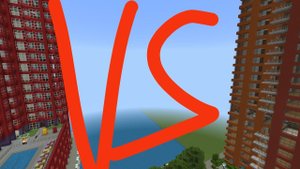 Сравнение старых и новых лифтов в Minecraft.