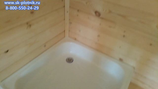 Строительство бани из бруса 6х6 м.