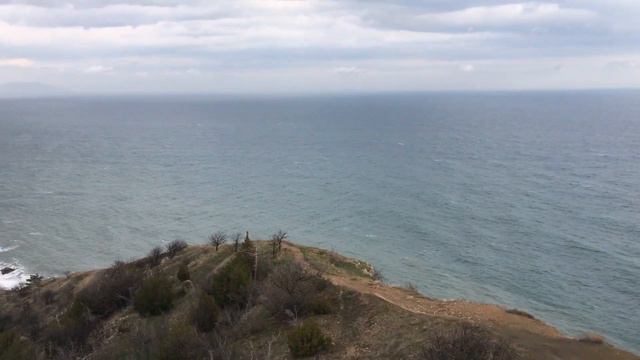 Чобан-Куле (Пастушья башня). Зимняя панорама