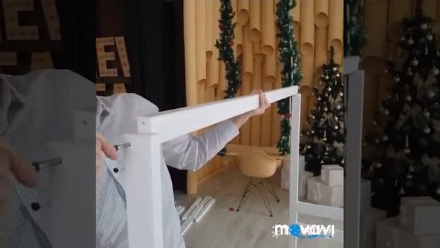 Обзор и  сборка кроватки домика