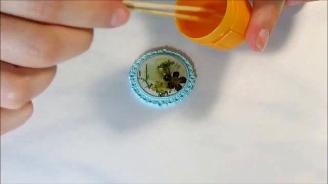 Кулон из эпоксидной смолы / ПРИРОДНЫЙ СТИЛЬ