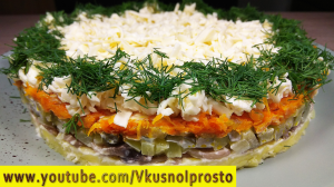 Салат ''ЗИМНИЙ ЛЕС''  К  НОВОГОДНЕМУ СТОЛУ??✨Winter forest