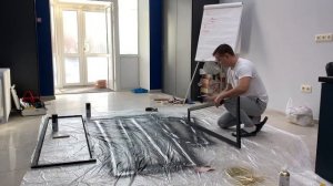 Напольное зеркало своими руками. DIY