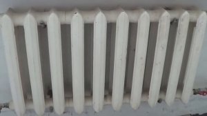 Покраска чугунных радиаторов отопления
