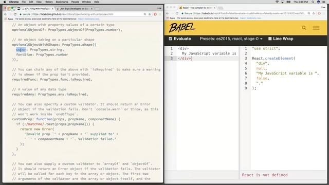React JS - Typechecking With PropTypes - Step by Step - Advanced Guides смотреть онлайн