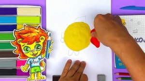 Как лепить РЫБУ из пластилина ЛЕПКА для детей