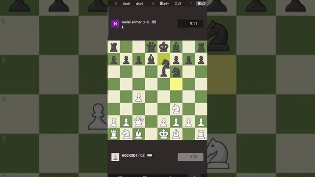 chess match won in less moves |Chess winners| #2 #checkmate #chesscom #chessopenings #youtubeshorts