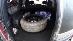 ЗАПАС!ка.  Куда положить колесо?
