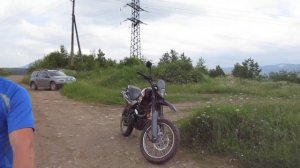 Мотоцикл Скаут-2 часть 9. Дочка на мотоцикле