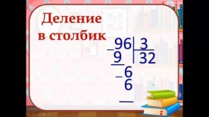 Математика 3 класс "Письменный приём деления двузначного числа на однозначное"