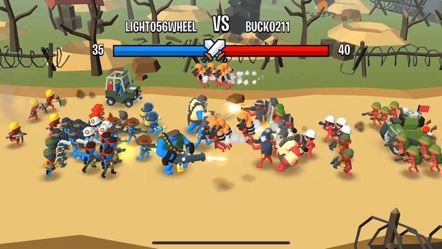 #82 Arena pvp Stick Army World War Strategy смотреть онлайн