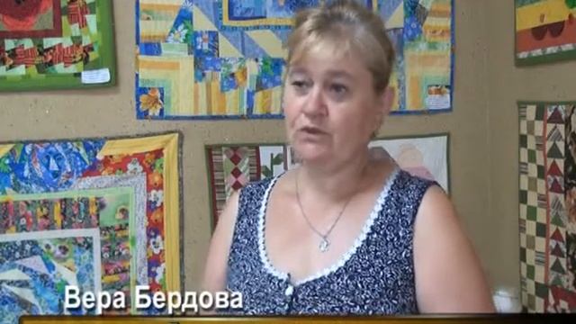 В Доме творчества выставка лоскутного шитья