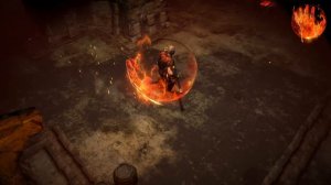 Path of Exile: Infernal Character Effect