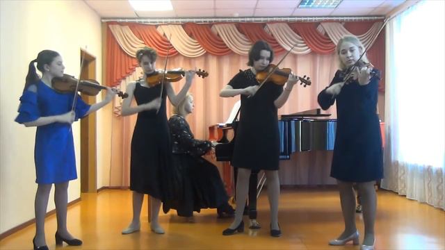 Ансамбль скрипачей Созвучие ДМШ 1 г. Рубцовск