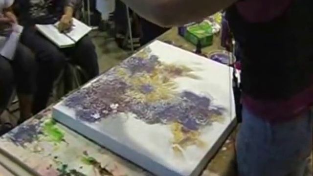 Mixed Media Technique Demonstration by De Gillet смотреть онлайн