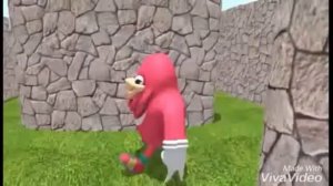Уганда наклз против пакмана против Соника :Uganda knuckles vs Pacman vs Sonic
