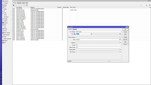 Настройка mikrotik для провайдера beeline