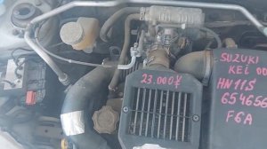 Контрактный двигатель Япония SUZUKI KEI / Сузуки Кей / HN11S 654656 M/T 4wd 2005 F6A 2880876