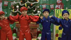 Танец M&M’s на новогоднем празднике 2020 в средней группе . Муз.  рук.  Максюта Г.  В.