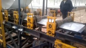 Станок для изготовления тепличных лотков