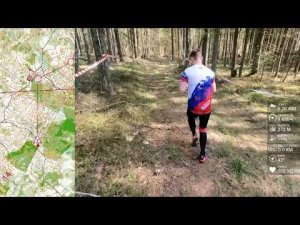 Спортивное ориентирование (headcam orienteering) - Майская шматдзёнка, Беларусь, long - 01.05.2022