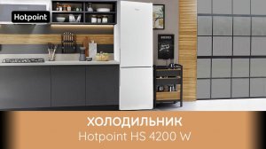 Холодильник Hotpoint HS 4200 W - обзор модели