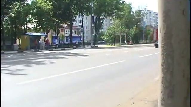 Столкновение БМВ и бензовоза на Ленинградском шоссе. 06.2007 смотреть онлайн