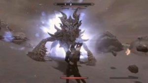 Древний свиток и  Алдуин Skyrim SE [60 Fps]