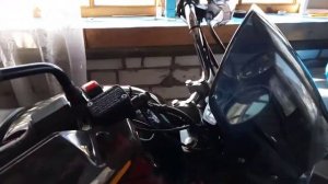 Щитки для рук на боджаж боксер и удлиннил трос сцепления.