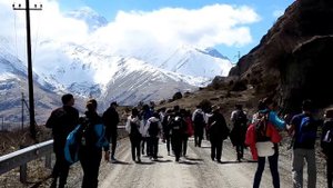 Дорога через Кахтисар в Даргавс. Республика Северная Осетия - Алания