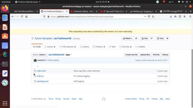 AZ 104 Lab 09b Implement Azure Container Instances -Azure Administrator Exam Preparation Labs Githu смотреть онлайн