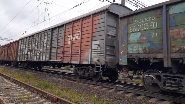 Цвет настроения - зелёный. Железнодорожный микс №27. Поезда на БМО. смотреть онлайн